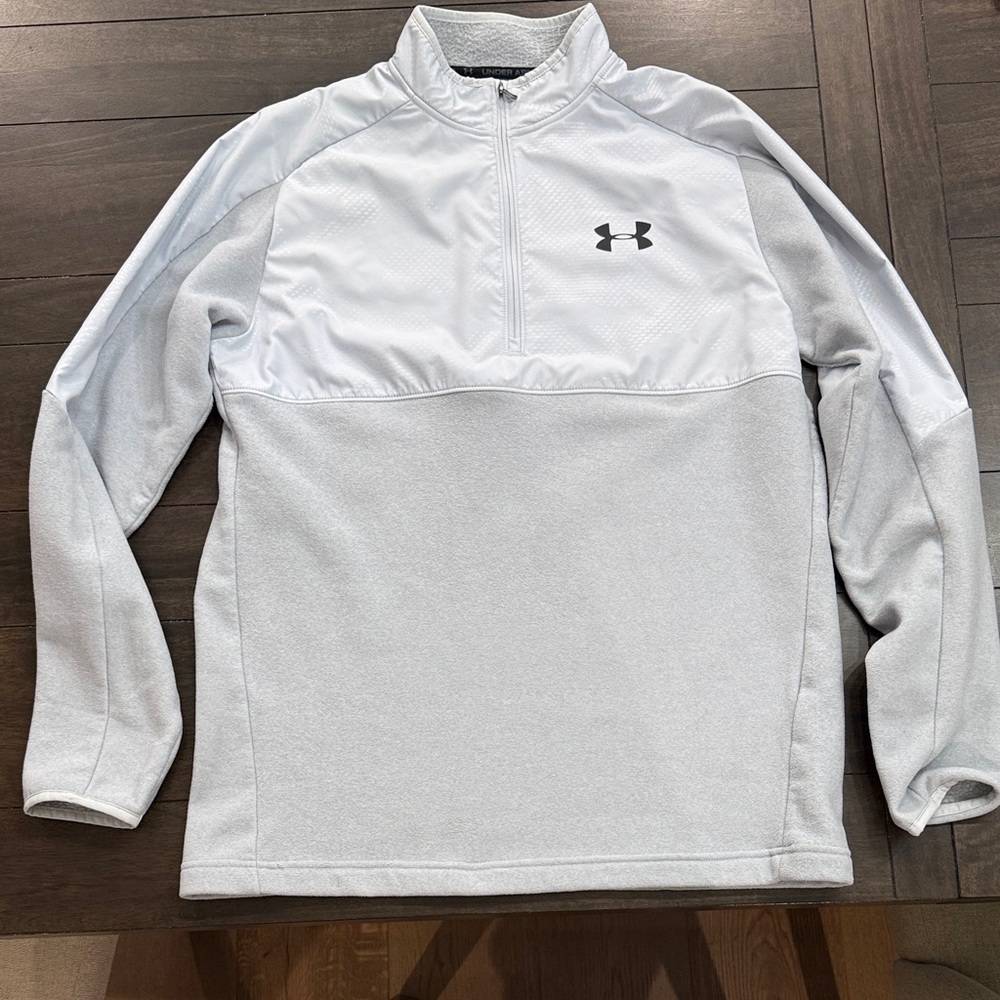 Under Armour Light Gray Half-Zip